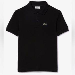 Lacoste Men’s Classic Cotton Polo Shirt. Size XS. Black.